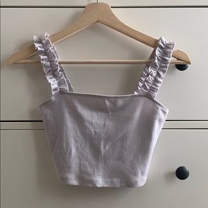 Aritzia Sunday Best - firecracker crop top